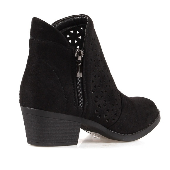 Black Ankle Booties - Picture 3 of 3